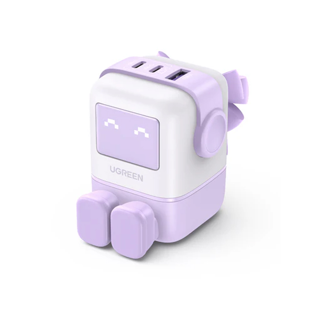 UGREEN NEXODE RG 65W USB-C GAN CHARGER PURPLE UK