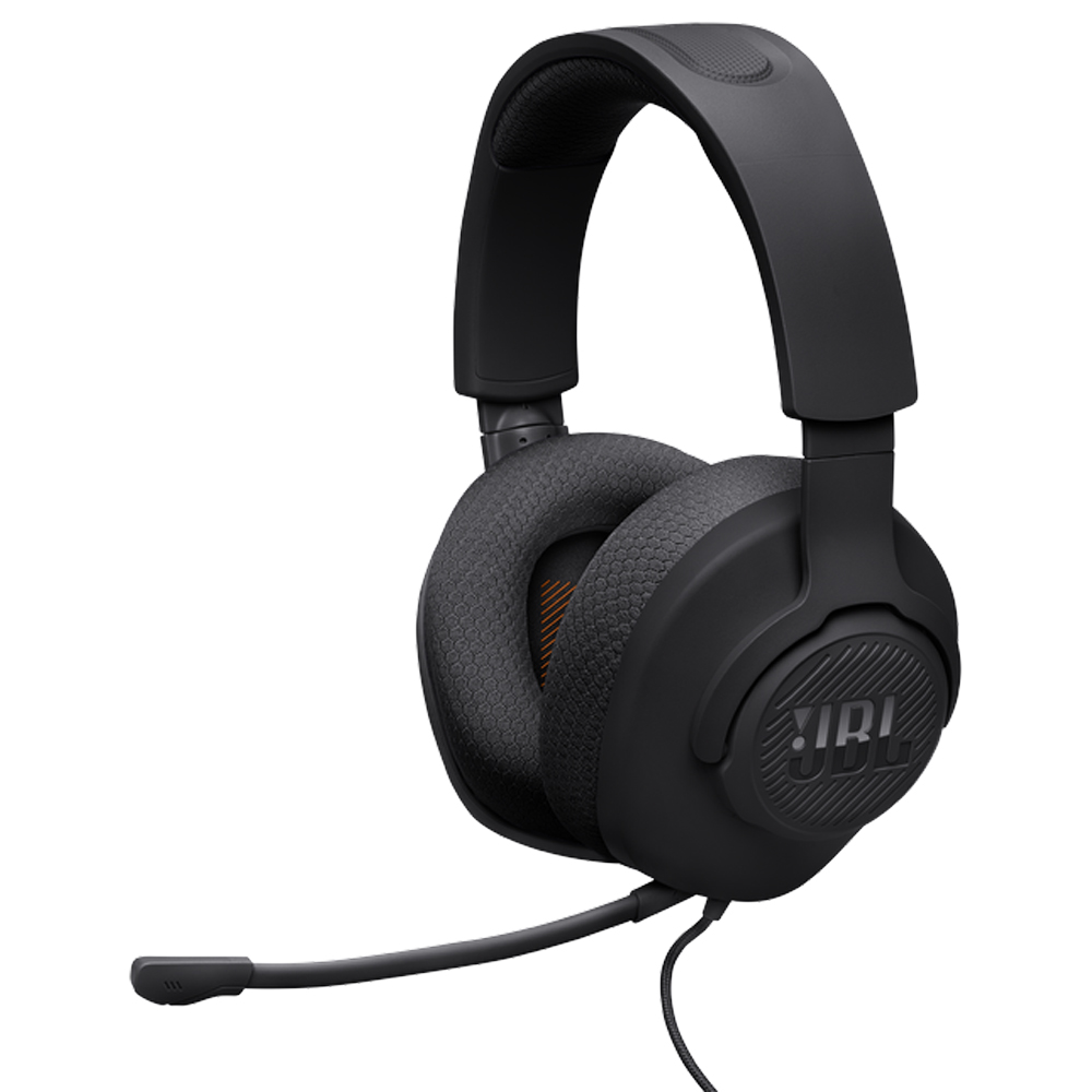 JBL QUANTUM 100 M2 BLACK WIRED GAMING HEADPHONES