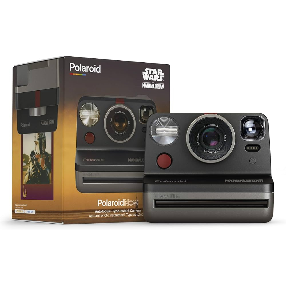 POLAROID NOW I-TYPE INSTANT CAMERA MANDALORIAN