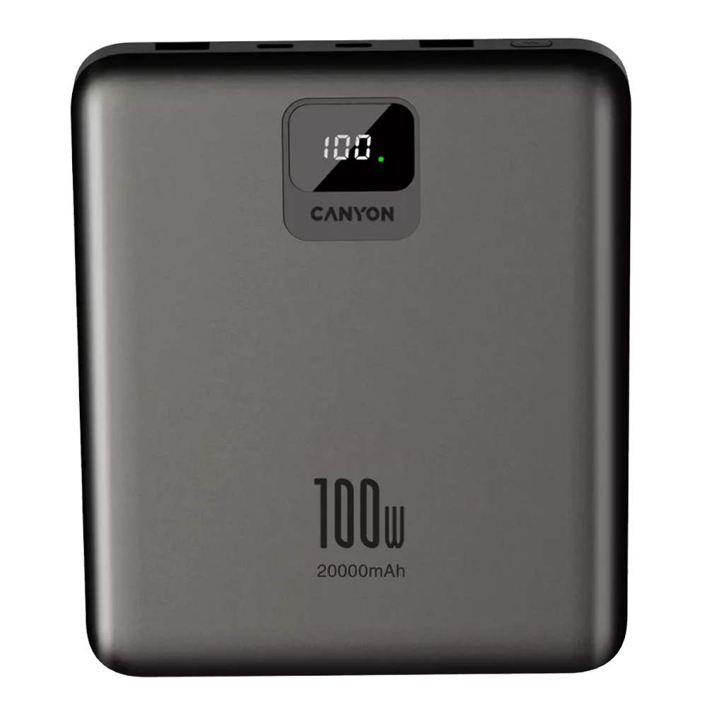 CANYON PB-2008 POWER BANK 20000MAH PD 100W QC3.0 BLACK