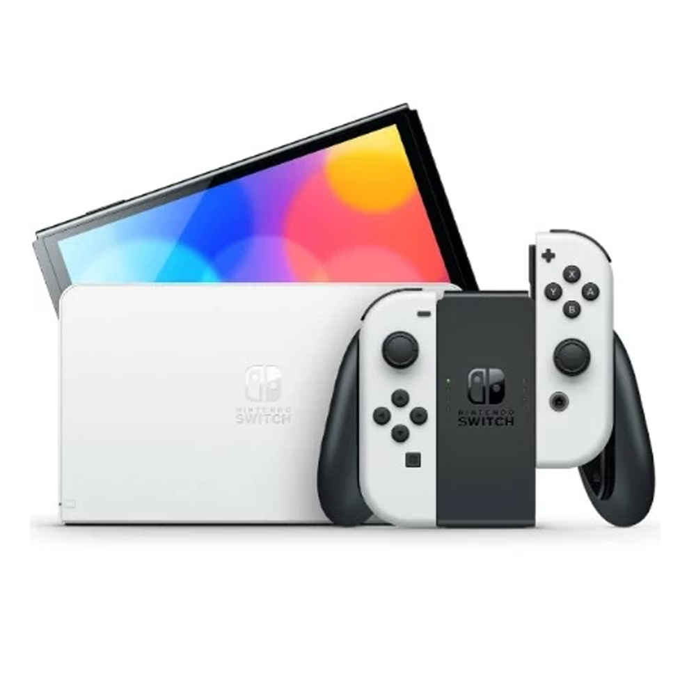 NINTENDO SWITCH OLED CONSOLE - WHITE
