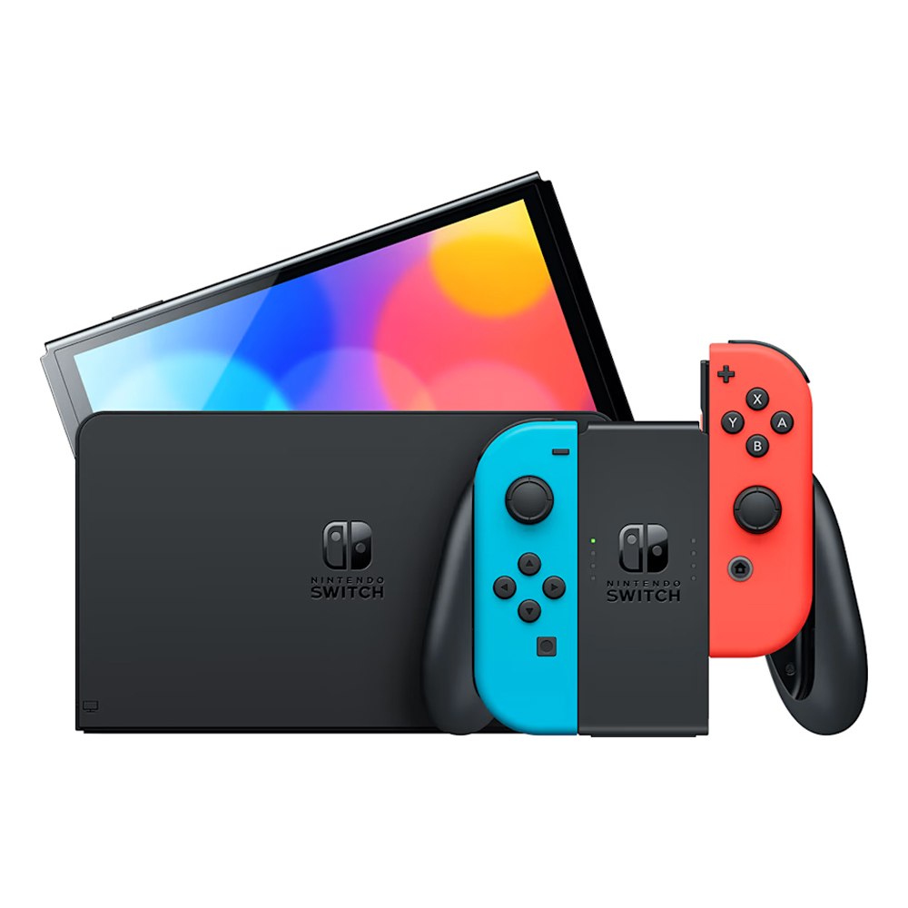 NINTENDO SWITCH OLED CONSOLE - RED/BLUE