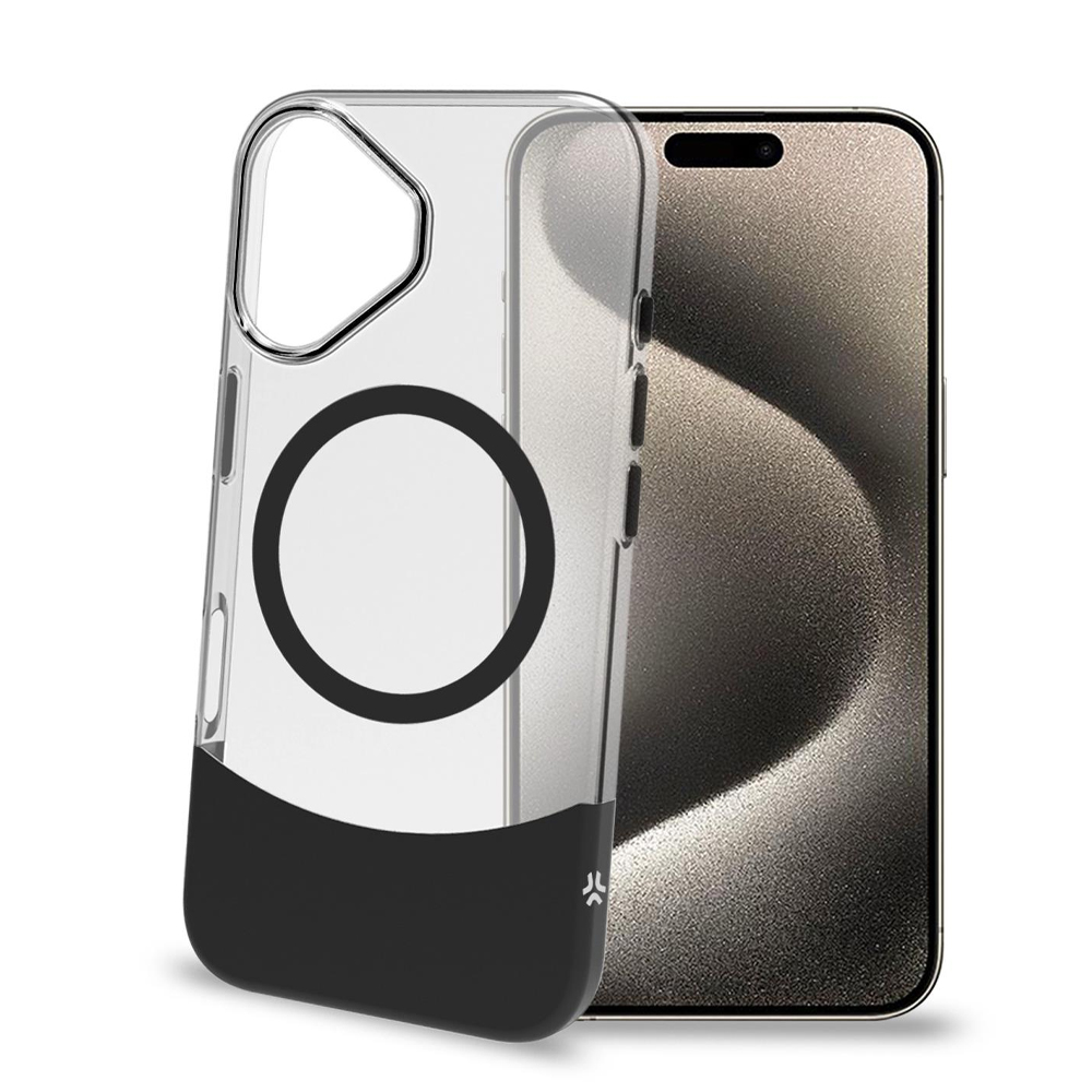 CELLY MAGDUAL MAGSAFE CASE IPHONE 16 BLACK