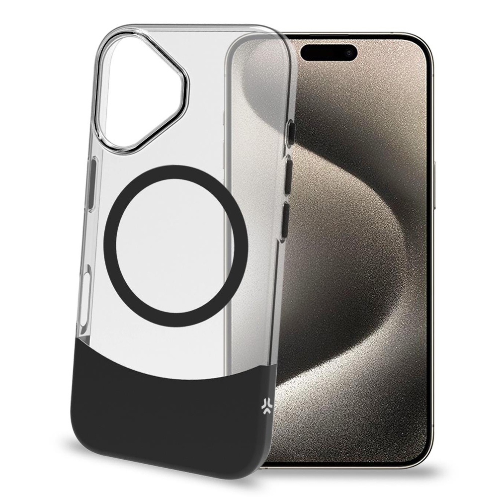 CELLY MAGDUAL MAGSAFE CASE IPHONE 16 PRO BLACK