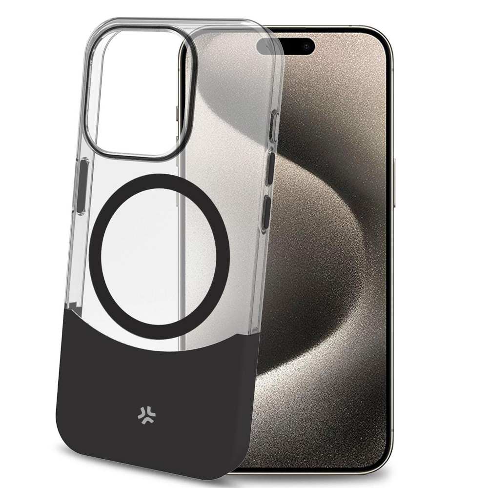 CELLY MAGDUAL MAGSAFE CASE IPHONE 16 PRO BLACK