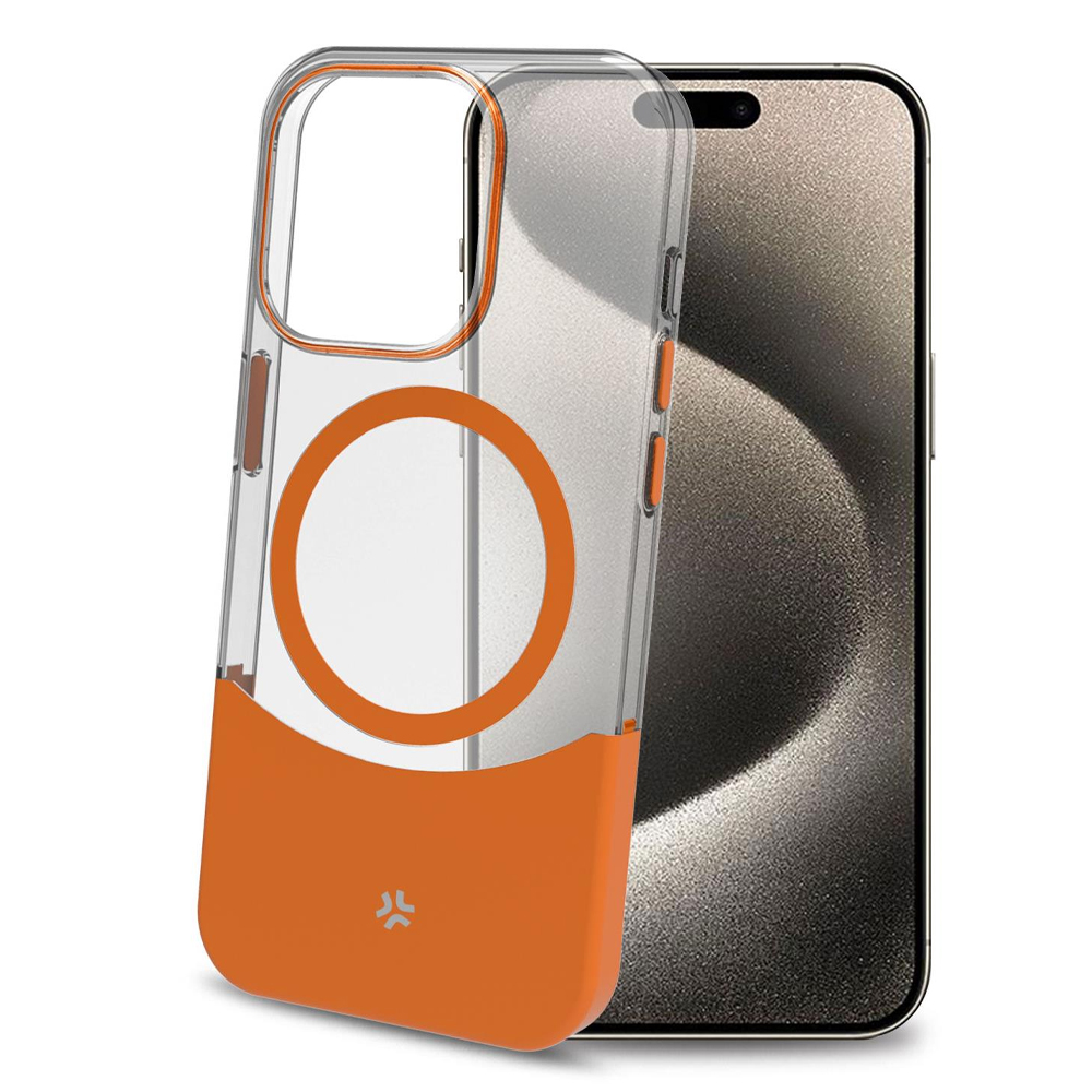 CELLY MAGDUAL MAGSAFE CASE IPHONE 16 PRO ORANGE