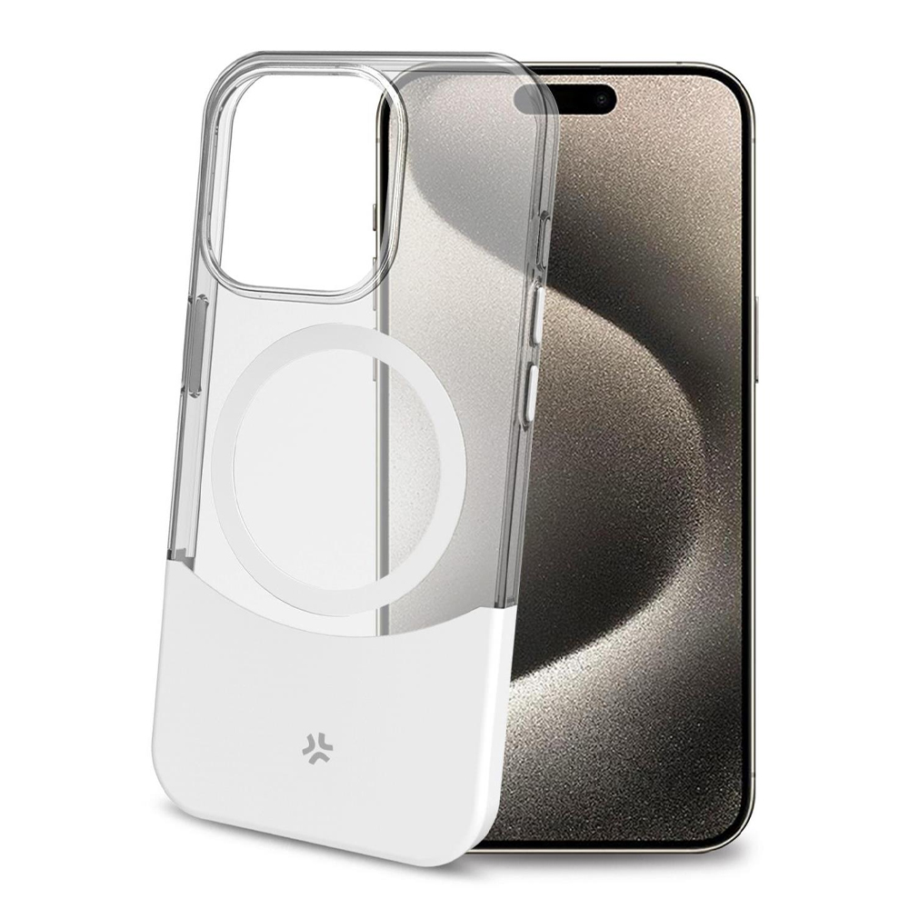 CELLY MAGDUAL MAGSAFE CASE IPHONE 16 PRO WHITE