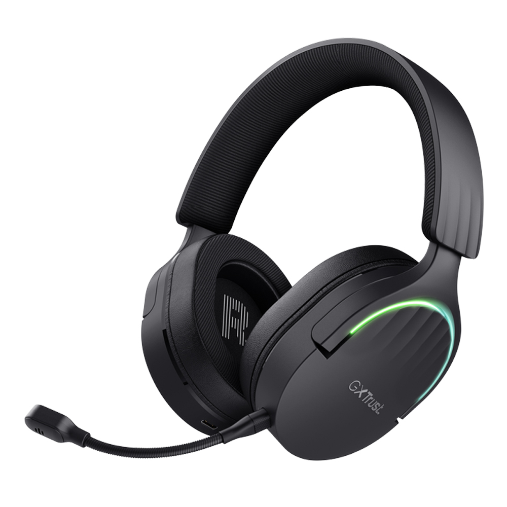 TRUST GXT491 FAYZO WIRELESS HEADSET BLACK