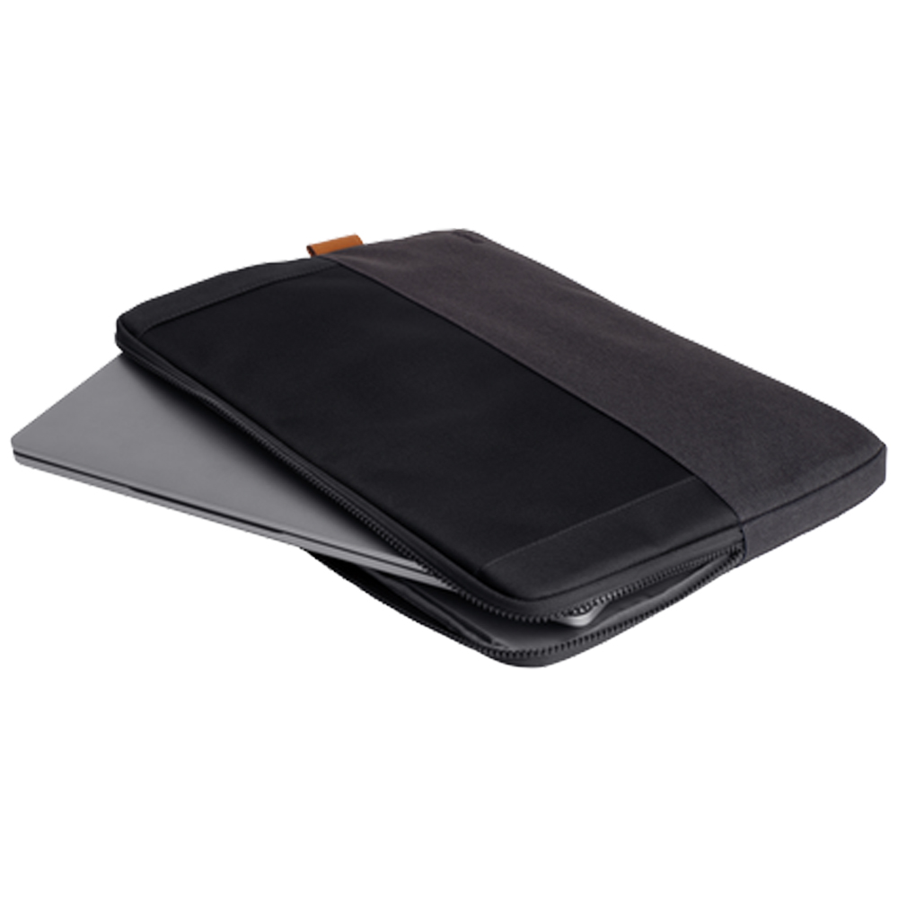 TRUST LISBOA 16" LAPTOP SLEEVE - BLACK