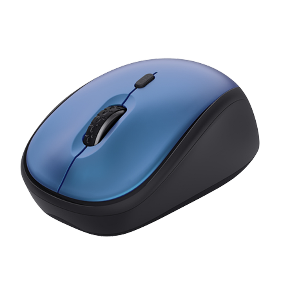 TRUST YVI+ WIRELESS MOUSE SILENT ECO BLUE