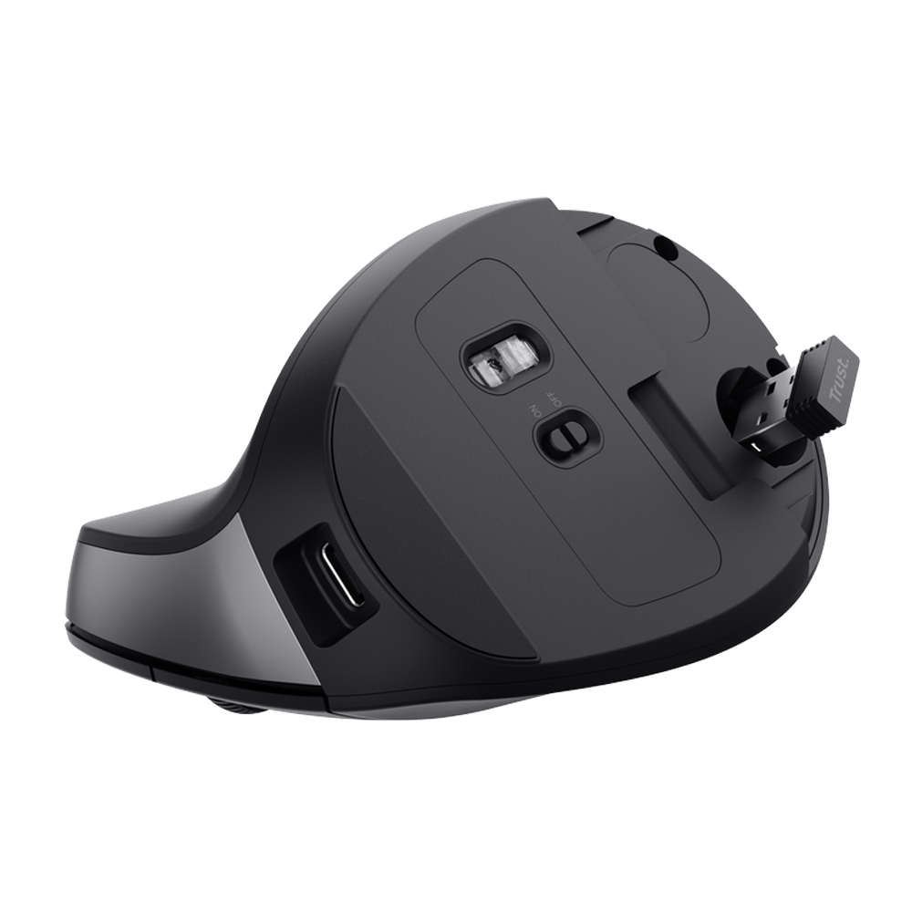 TRUST BAYO II ERGONOMIC WIRELESS MOUSE BLACK