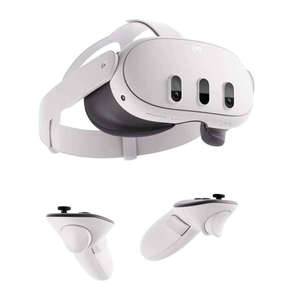 META QUEST 3S 128GB AIO VR HEADSET WHITE