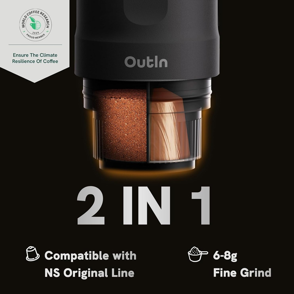 BUYDEEM NANO PORTABLE ESPRESSO COFFEE MACHINE