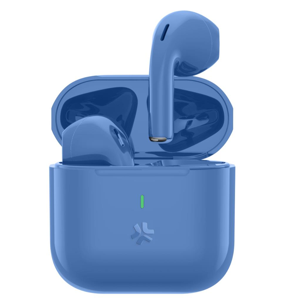 CELLY COMPACT TRUE WIRELESS BLUETOOTH EARBUDS BLUE 
