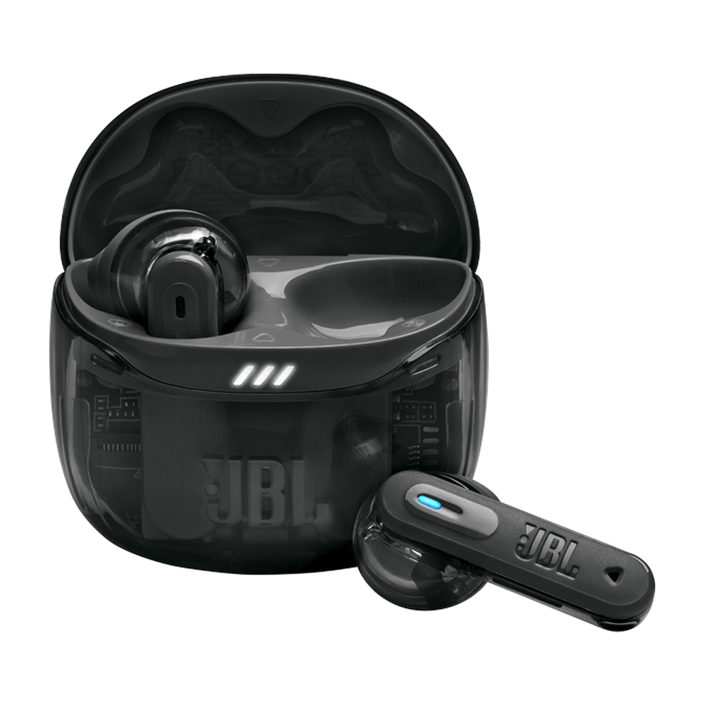 JBL TUNE FLEX 2 GHOST TWS WIRELESS EARBUDS BLACK 