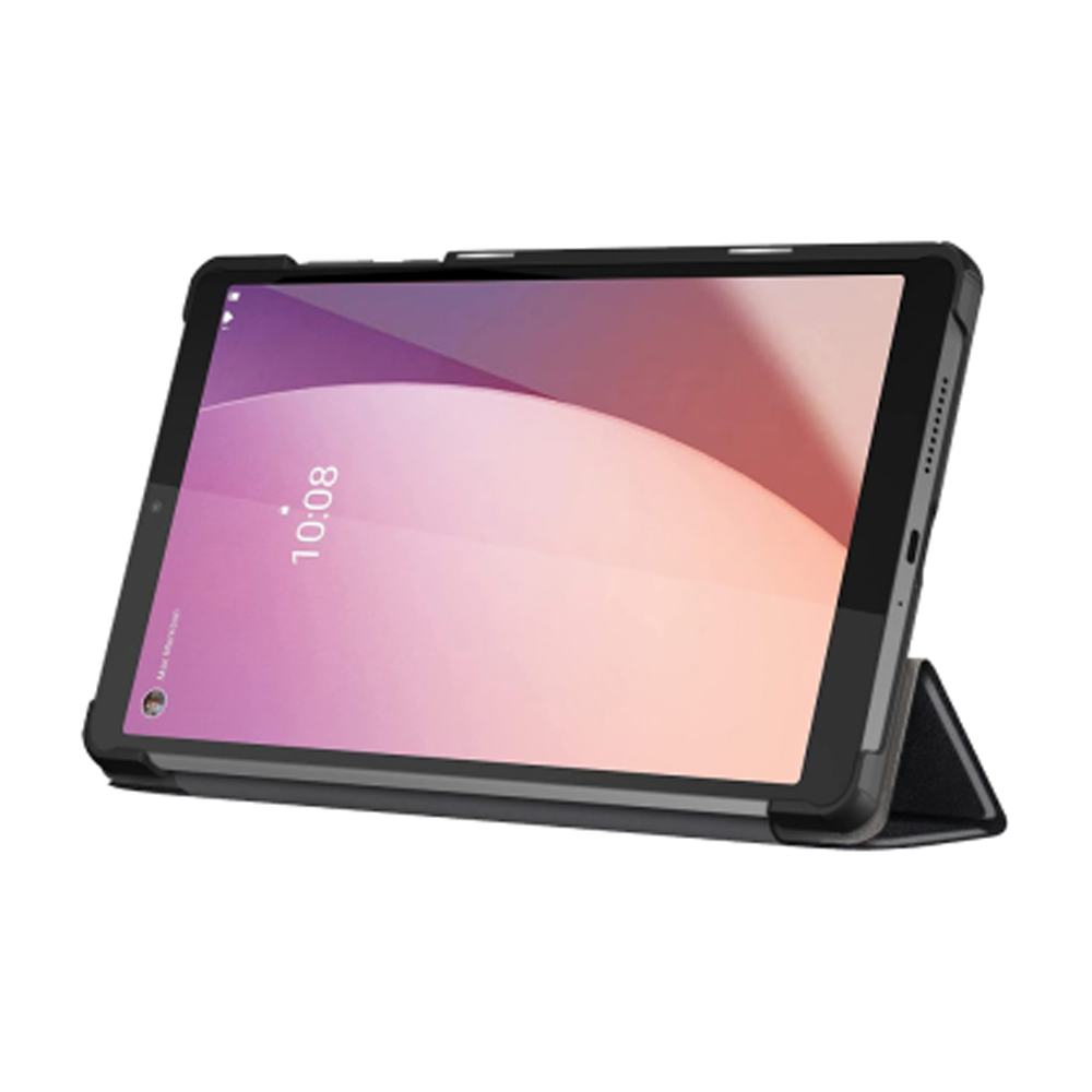 JUST IN CASE LENOVO M8 GEN 4 BLACK SMART TRIFOLD BOOK CASE