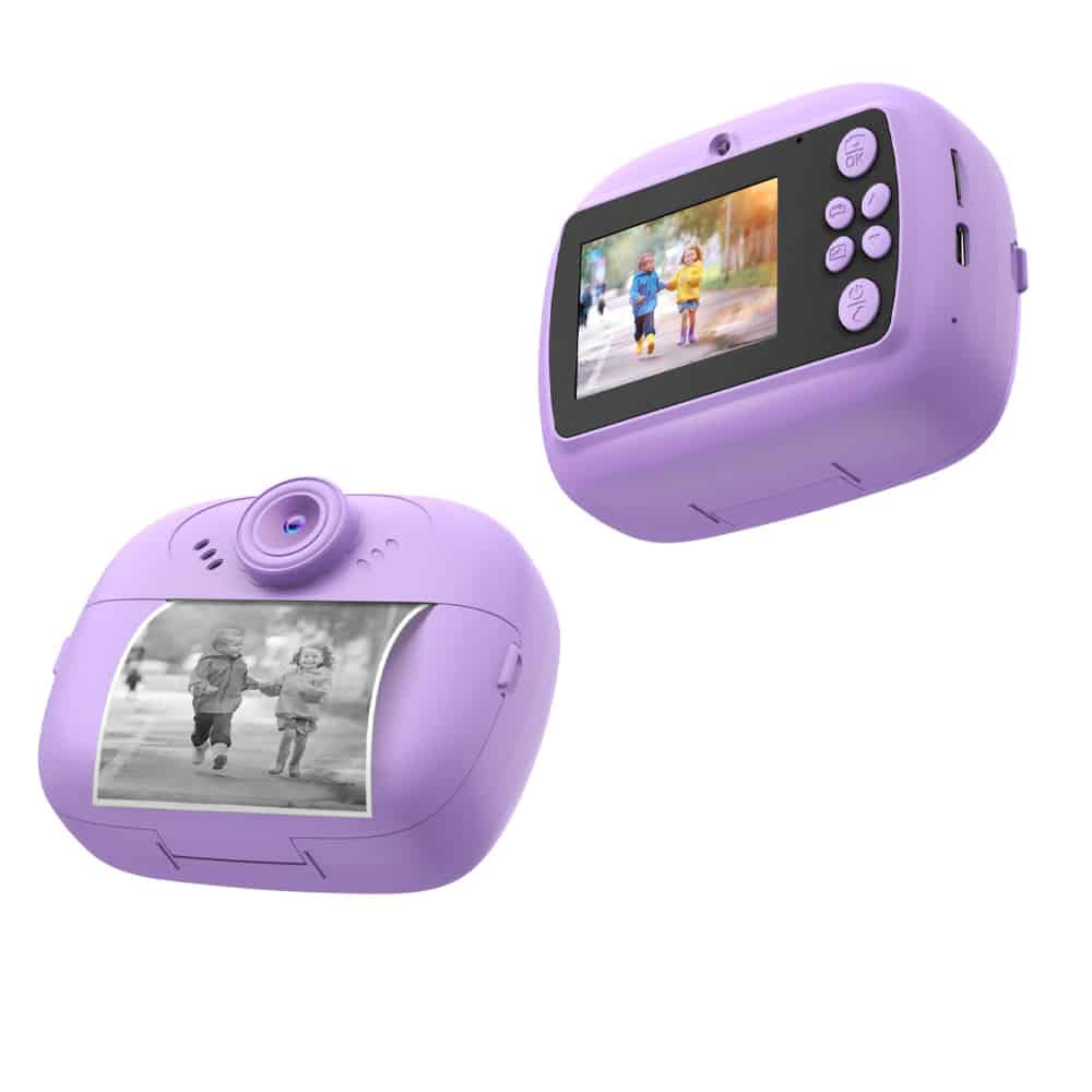 CELLY PRINTING CAMERA FOR KIDS VIOLET