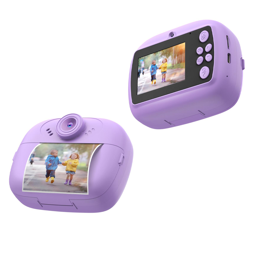 CELLY PRINTING CAMERA FOR KIDS VIOLET
