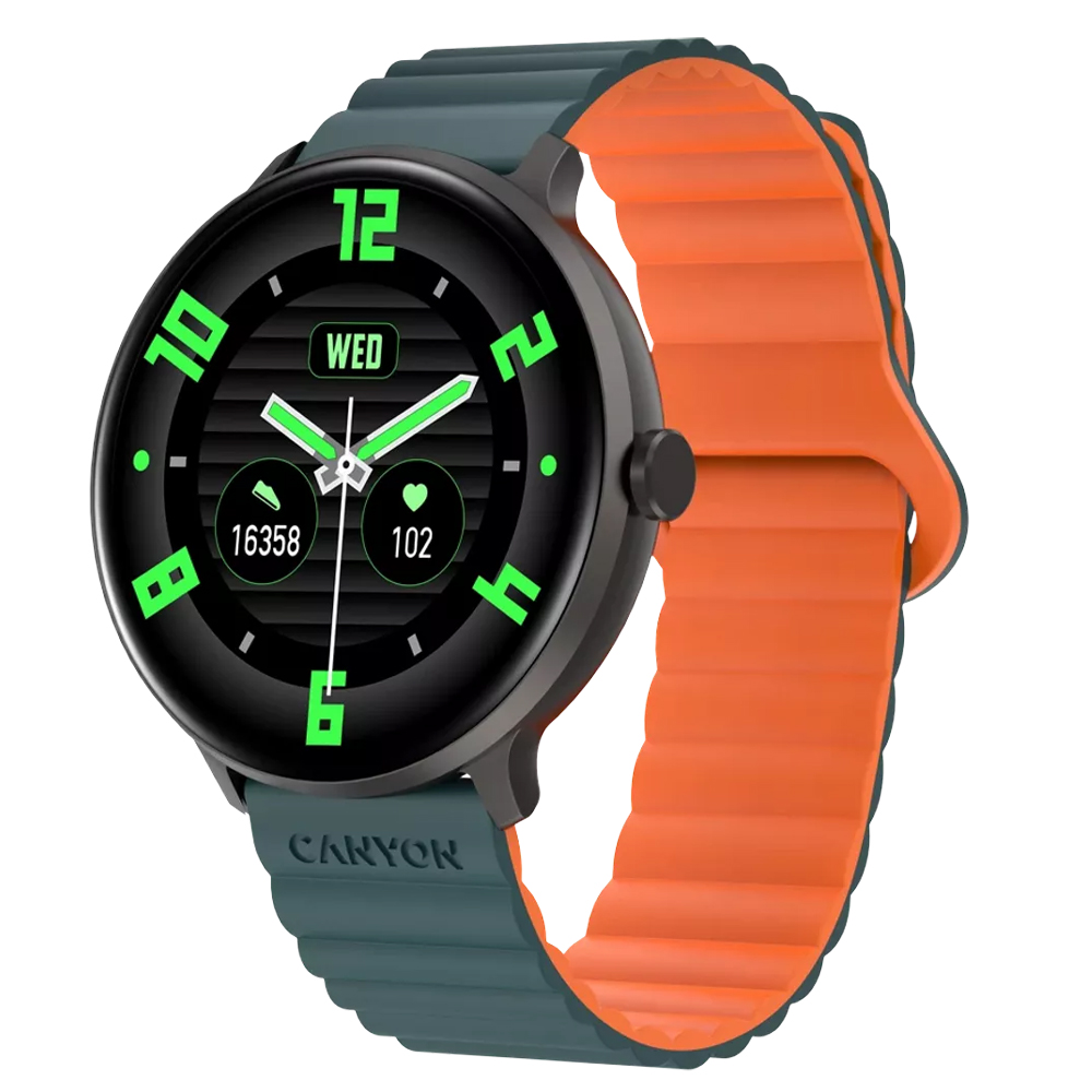 CANYON JACKY SW-69 SMARTWATCH GREEN/ORANGE