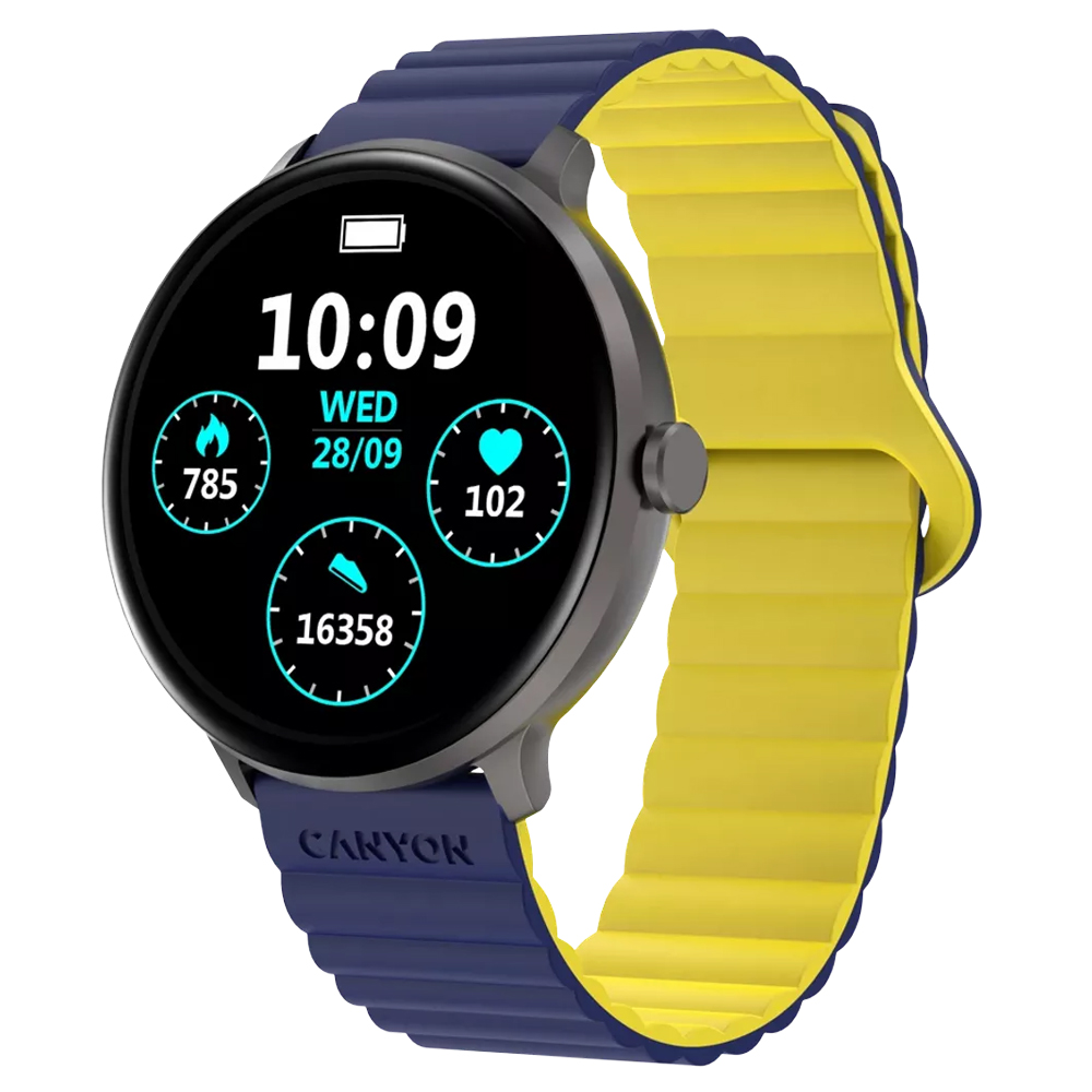 CANYON JACKY SW-69 SMARTWATCH BLUE/YELLOW