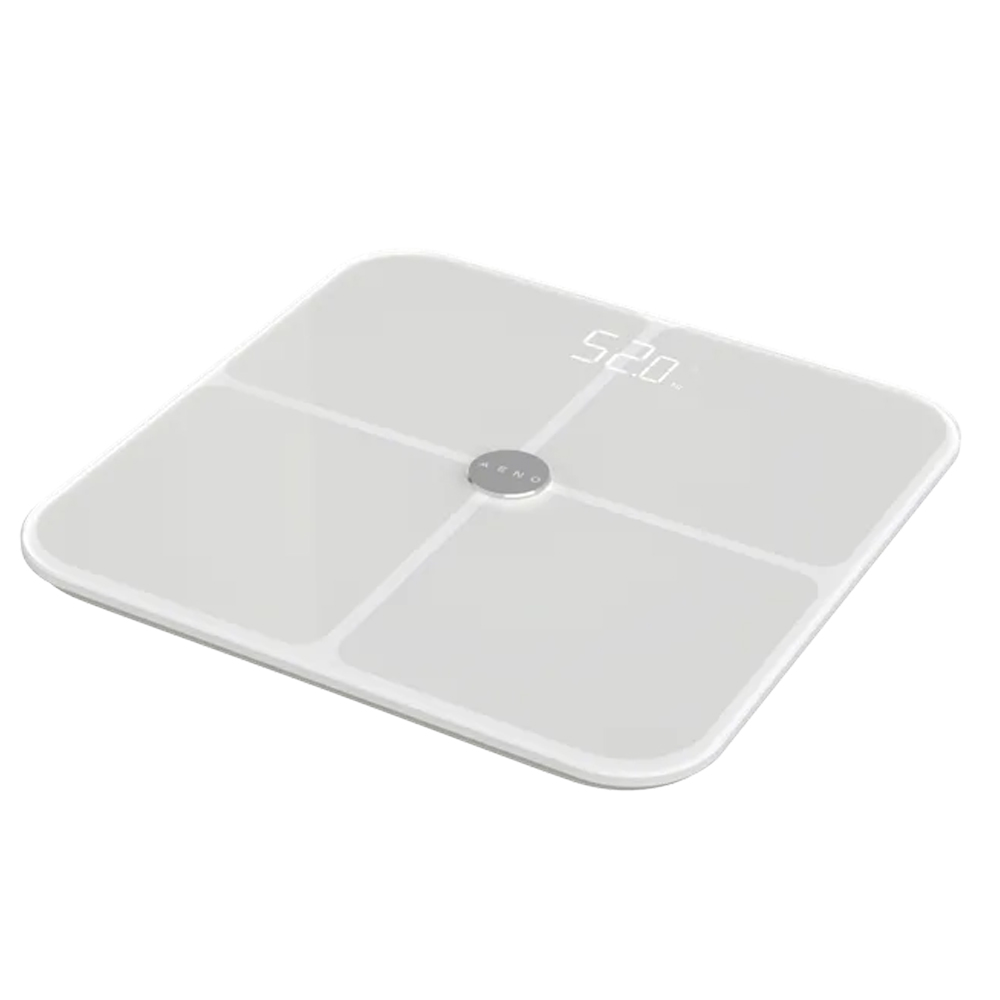 AENO BS1S SMART BODY SCALE | 15 BODY METRICS | UP TO 180KG | WHITE