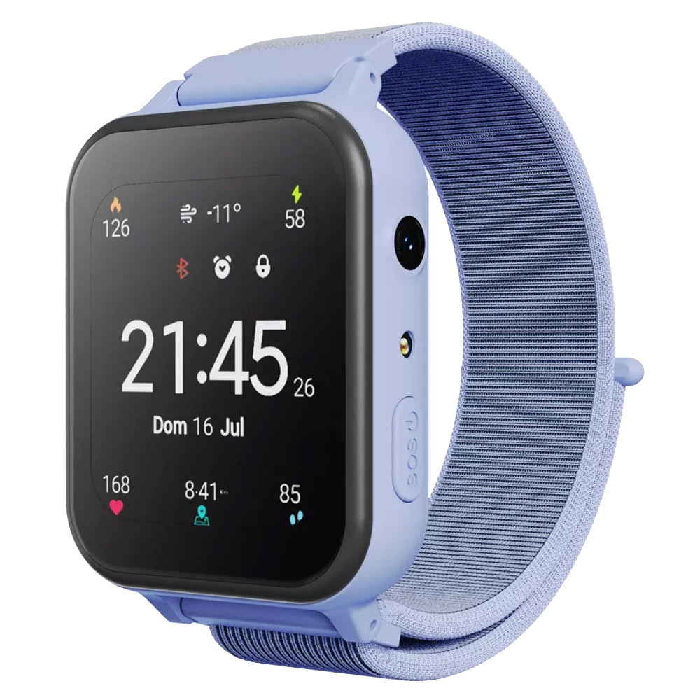 CANYON ALFIE KIDS SMARTWATCH | DICTIONARY | CALLS | CAMERA | MUSIC | BLUE