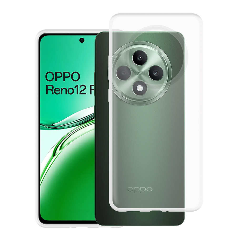 JUST IN CASE RENO 12 F 5G SOFT TPU CASE - CLEAR