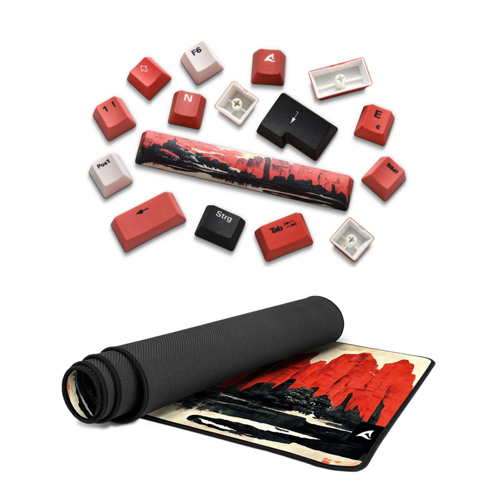 SHARKOON SKILLER SGK50 S3 DESIGN BUNDLE - D3 - QWERTZ KEYBOARD