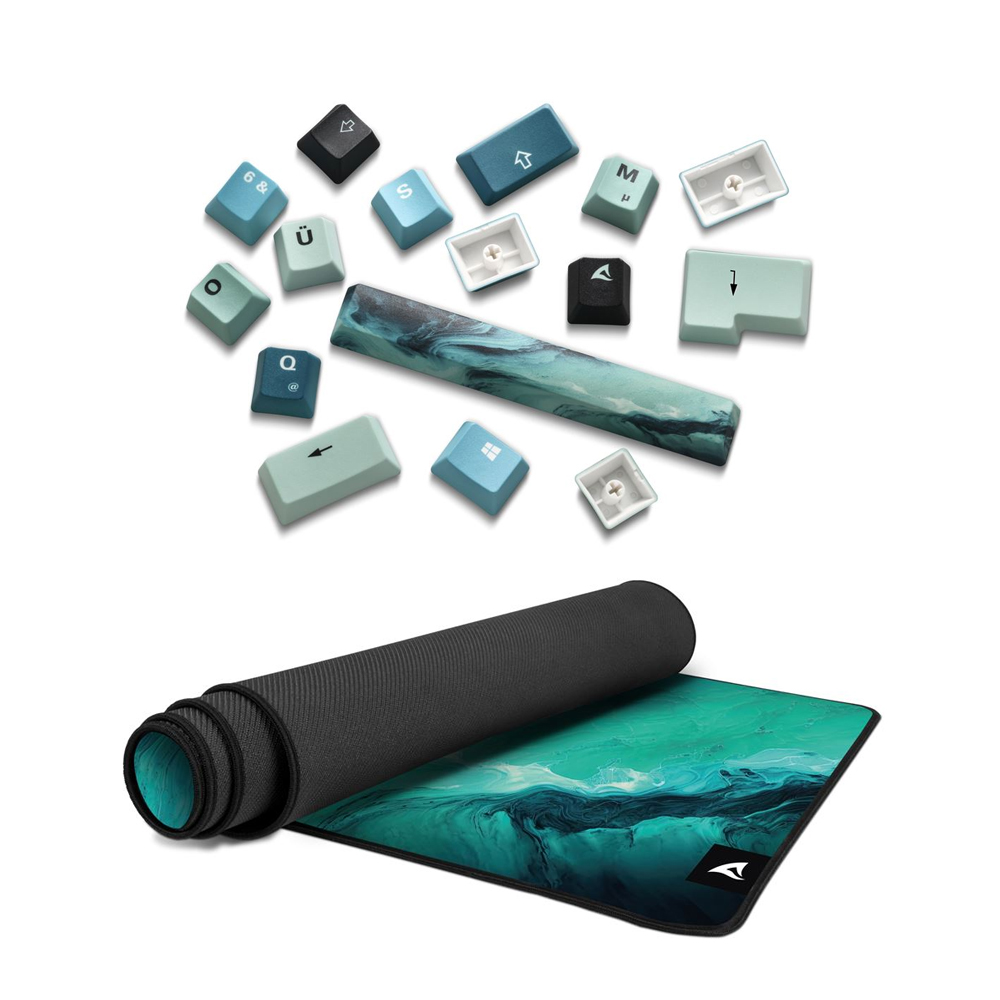 SHARKOON SKILLER SGK50 S3 DESIGN BUNDLE - D4 - QWERTZ KEYBOARD