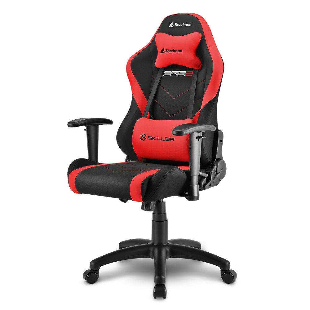 SHARKOON SKILLER SGS2 JR BLACK/RED GAMING CHAIR 