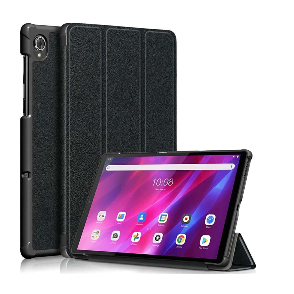 JUST IN CASE LENOVO K10 BLACK SMART TRIFOLD BOOK CASE 