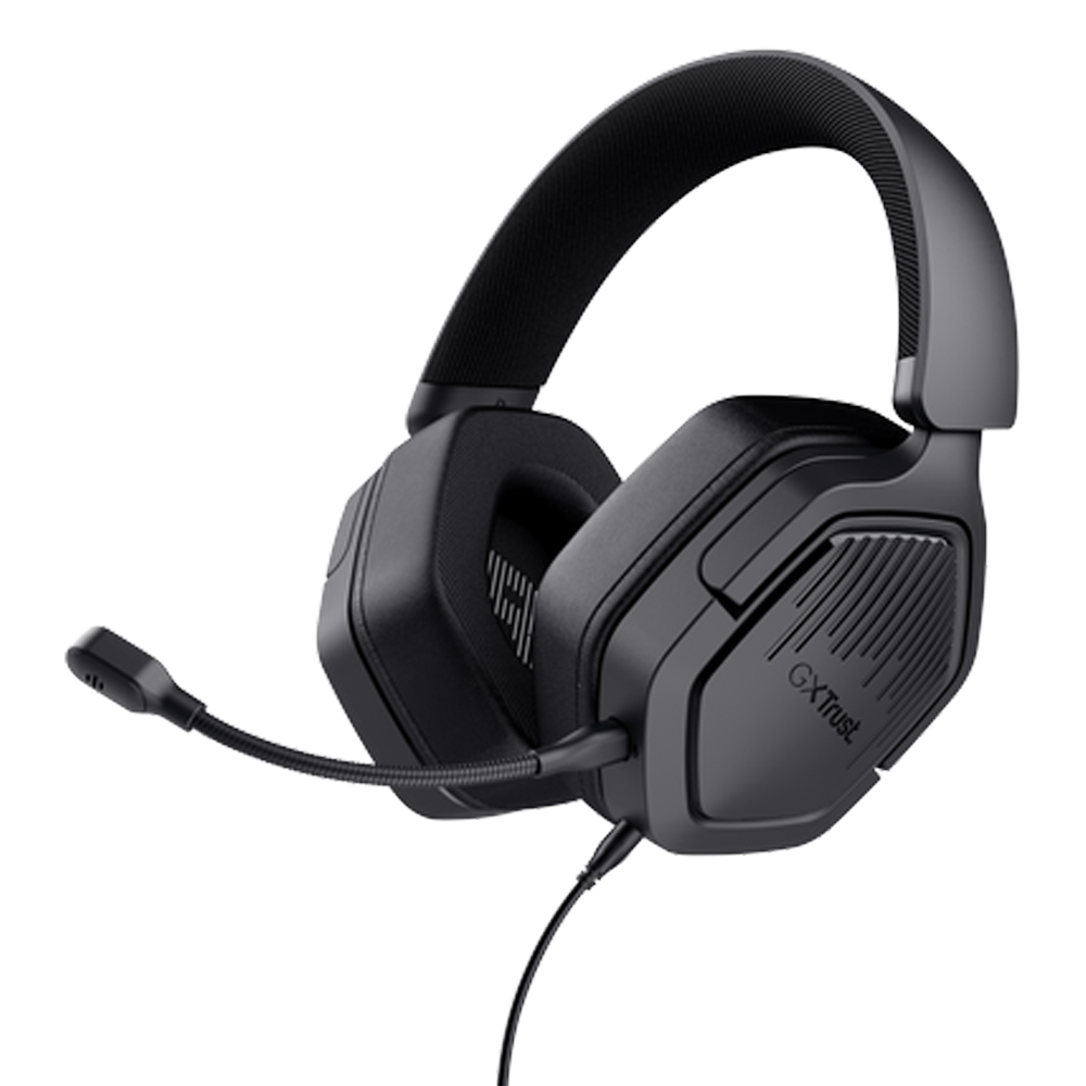 TRUST GXT492 CARUS MULTIPLATFORM HEADSET - BLACK