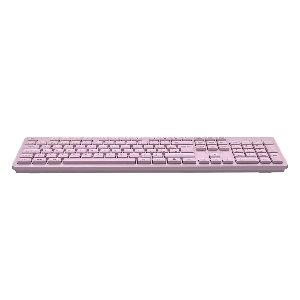 CANYON HKB-W01 SILENT WIRELESS KEYBOARD PINK 