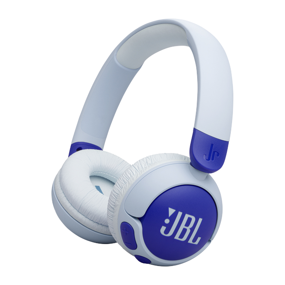 JBL JR320BT BLUE WIRELESS ON EAR HEADPHONES