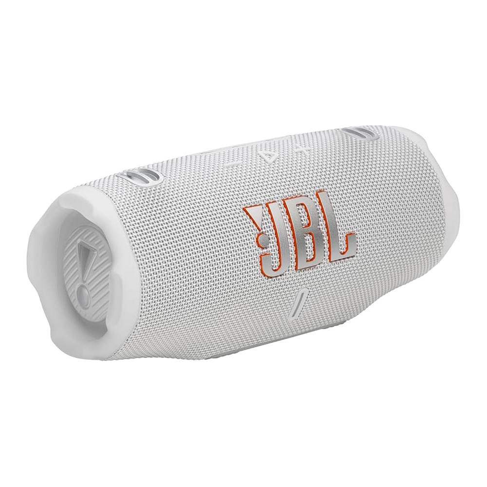 JBL CHARGE 6 WHITE PORTABLE BT SPEAKER 