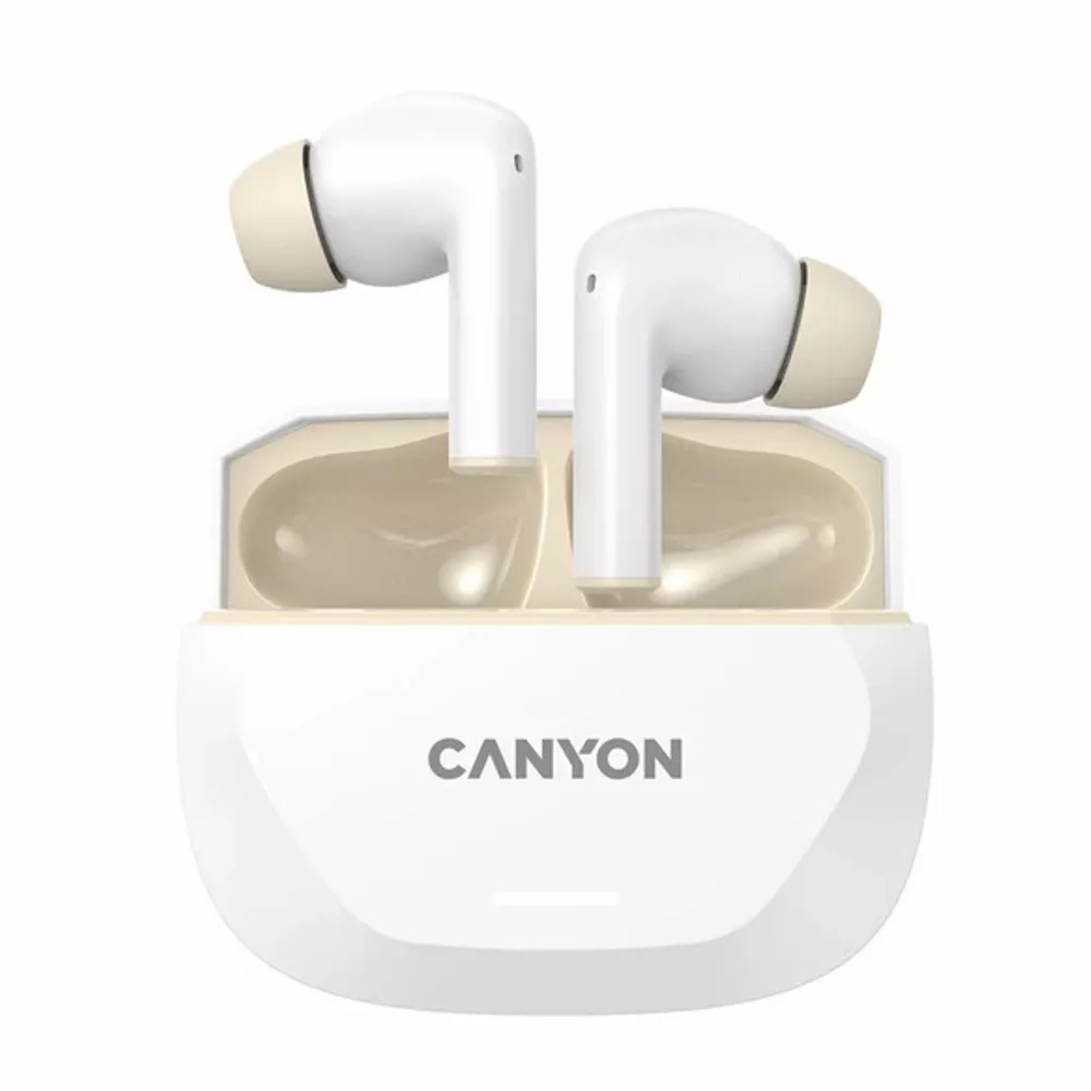 CANYON HEXAGON 7 TWS BT ANC EARBUDS WHITE/BEIGE