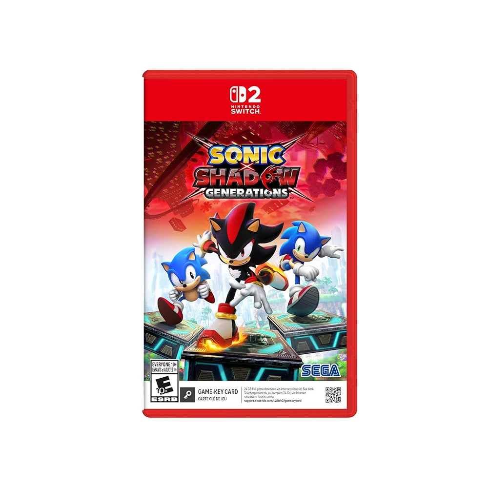 SONIC X SHADOW GENERATIONS - NINTENDO SWITCH 2 GAME