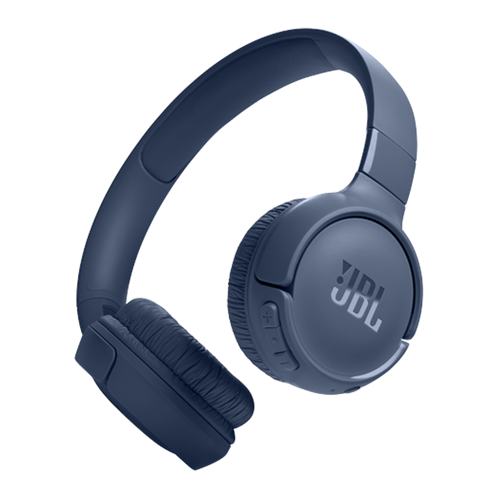 JBL T520BT BLUE WIRELESS ON EAR HEADPHONES