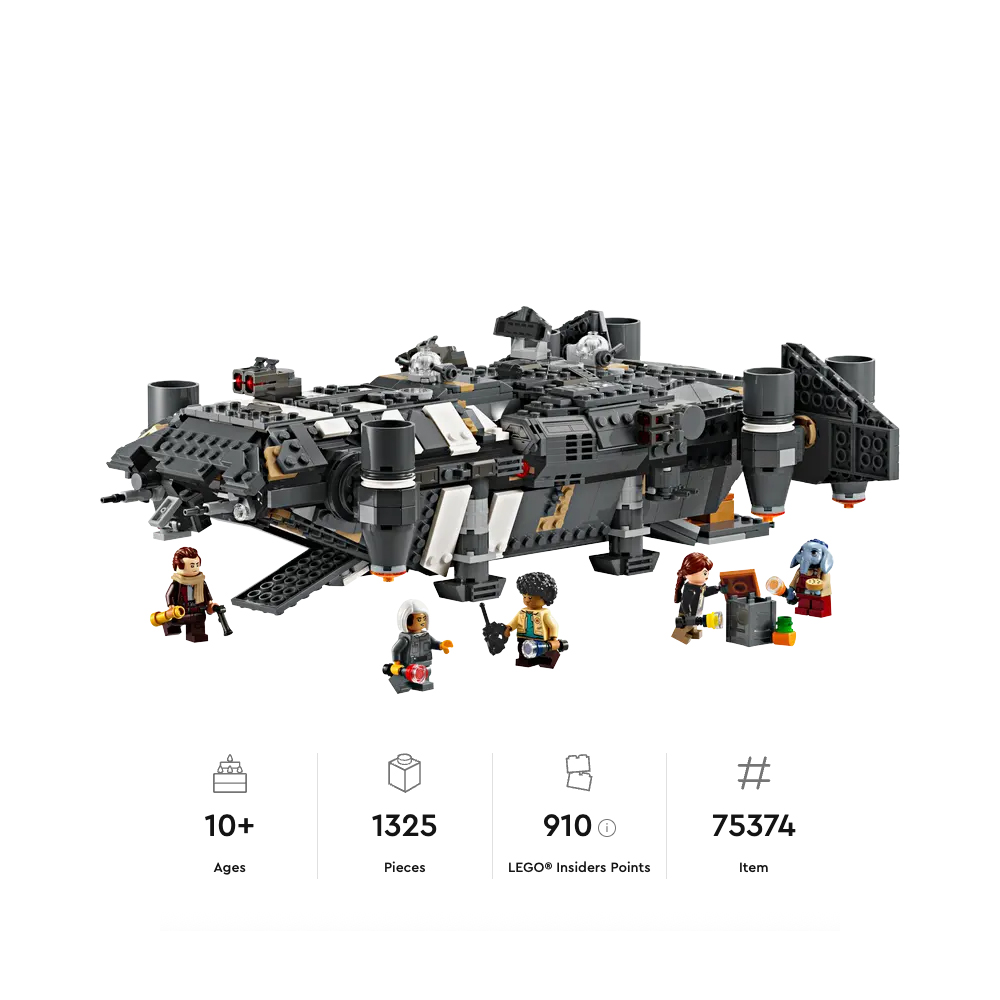 LEGO STAR WARS THE ONYX CINDER 75374