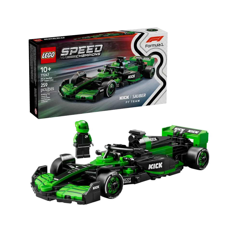 LEGO SPEED CHAMPIONS KICK SAUBER F1 TEAM C44 RACE CAR 77247