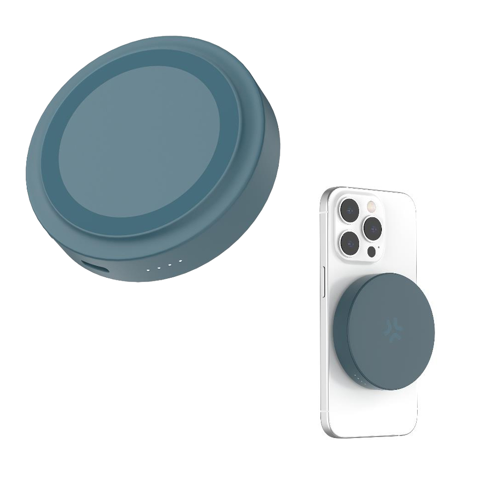 CELLY MAGPB3000 5W 3000MAH MAGSAFE POWERBANK BLUE 