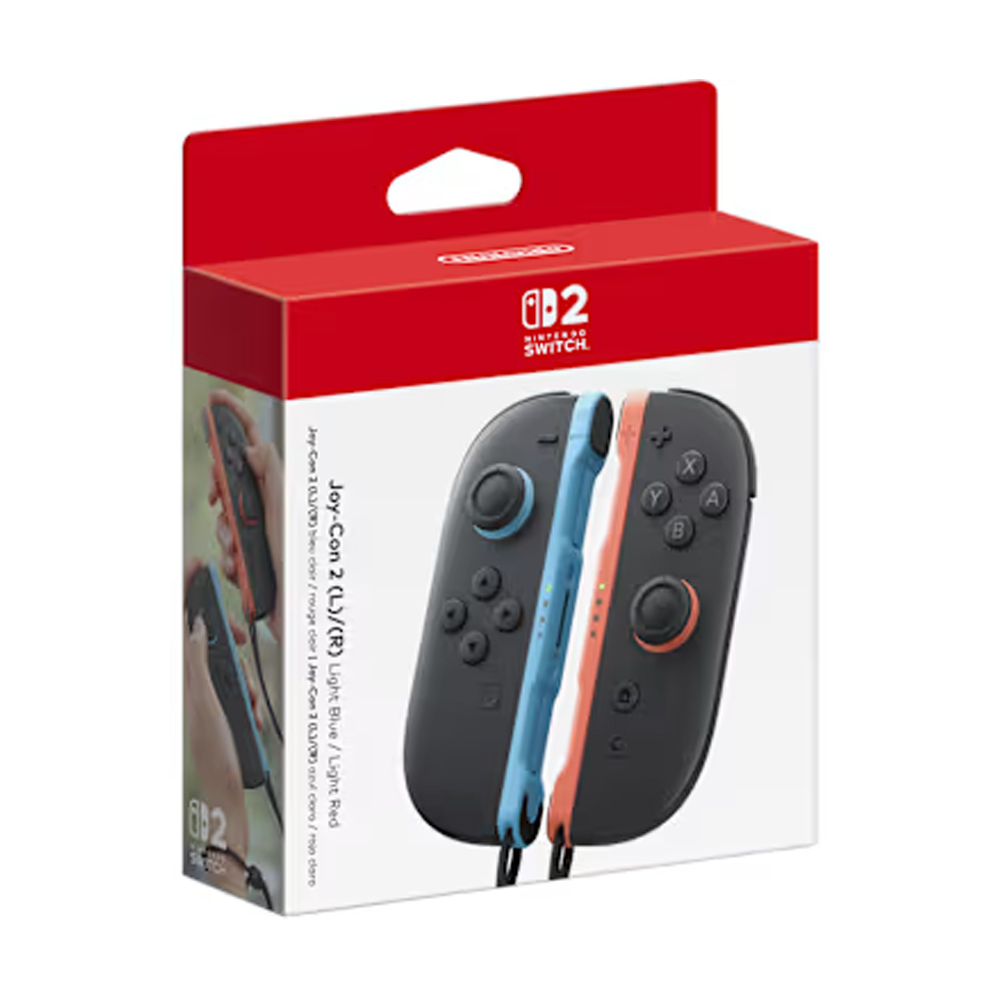 NINTENDO JOY-CON 2 LIGHT BLUE/LIGHT RED (L+R) 