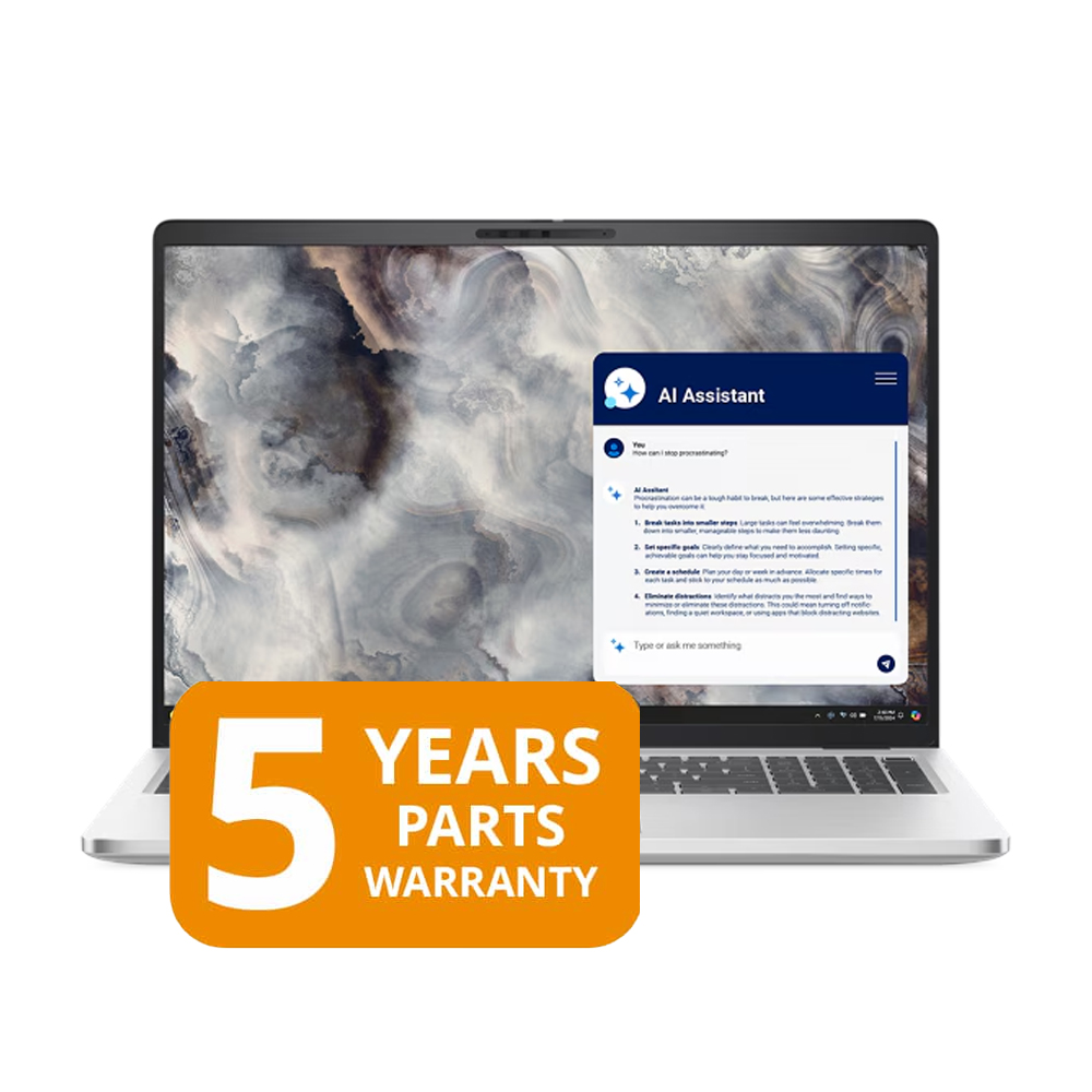 DELL PRO 16 FHD+ CORE 5 220U 16GB (1X16) 512GB SSD W11P 5/1YR