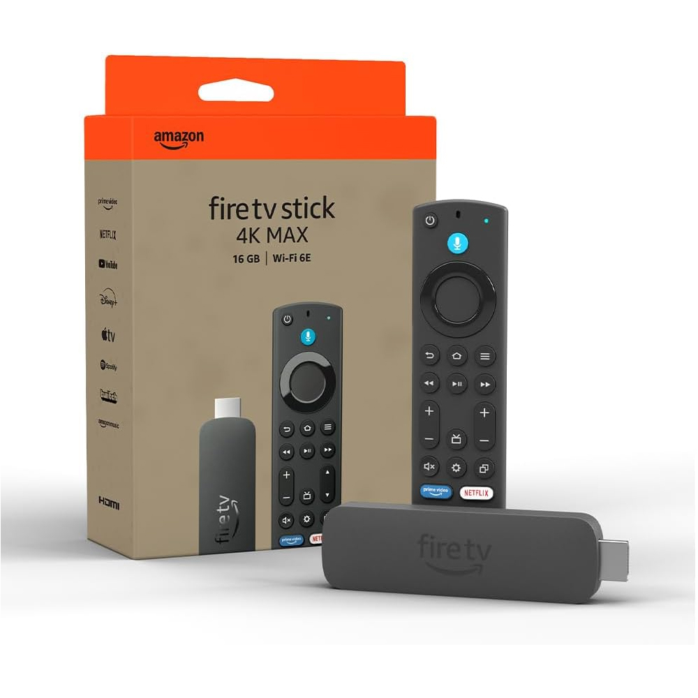 AMAZON FIRE TV STICK 4K MAX WITH ALEXA