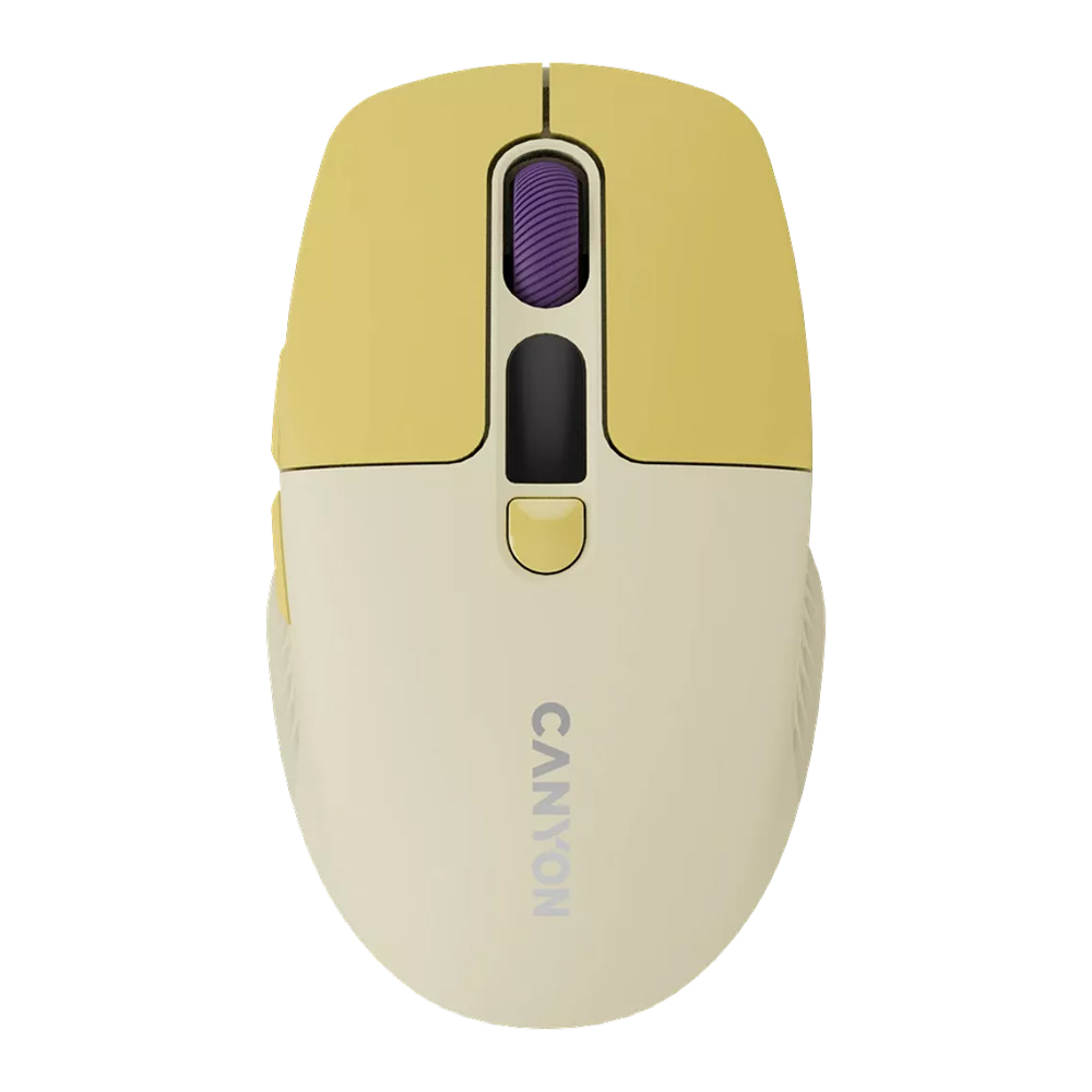 CANYON WIRELESS/BT OPTICAL MOUSE MW-26 YELLOW