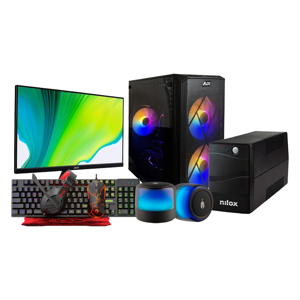 AOI ZERO BUNDLE: AOI ZERO | ACER 23.8” MON. | MARVO COMBO 4IN1 | SG SOUNDBAR