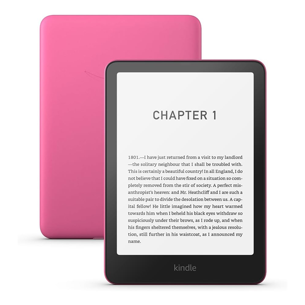 AMAZON KINDLE PAPERWHITE 7" (16 GB) 2024 (WITH ADS) RASPBERRY PINK.