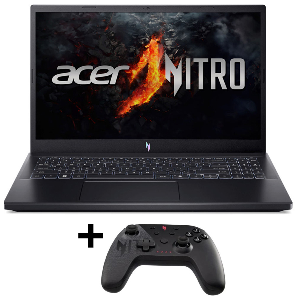 ACER NITRO V15 (ANV15-41) 15.6" AMD R5/16/512/RTX3050/W11H + WLESS JOYPAD