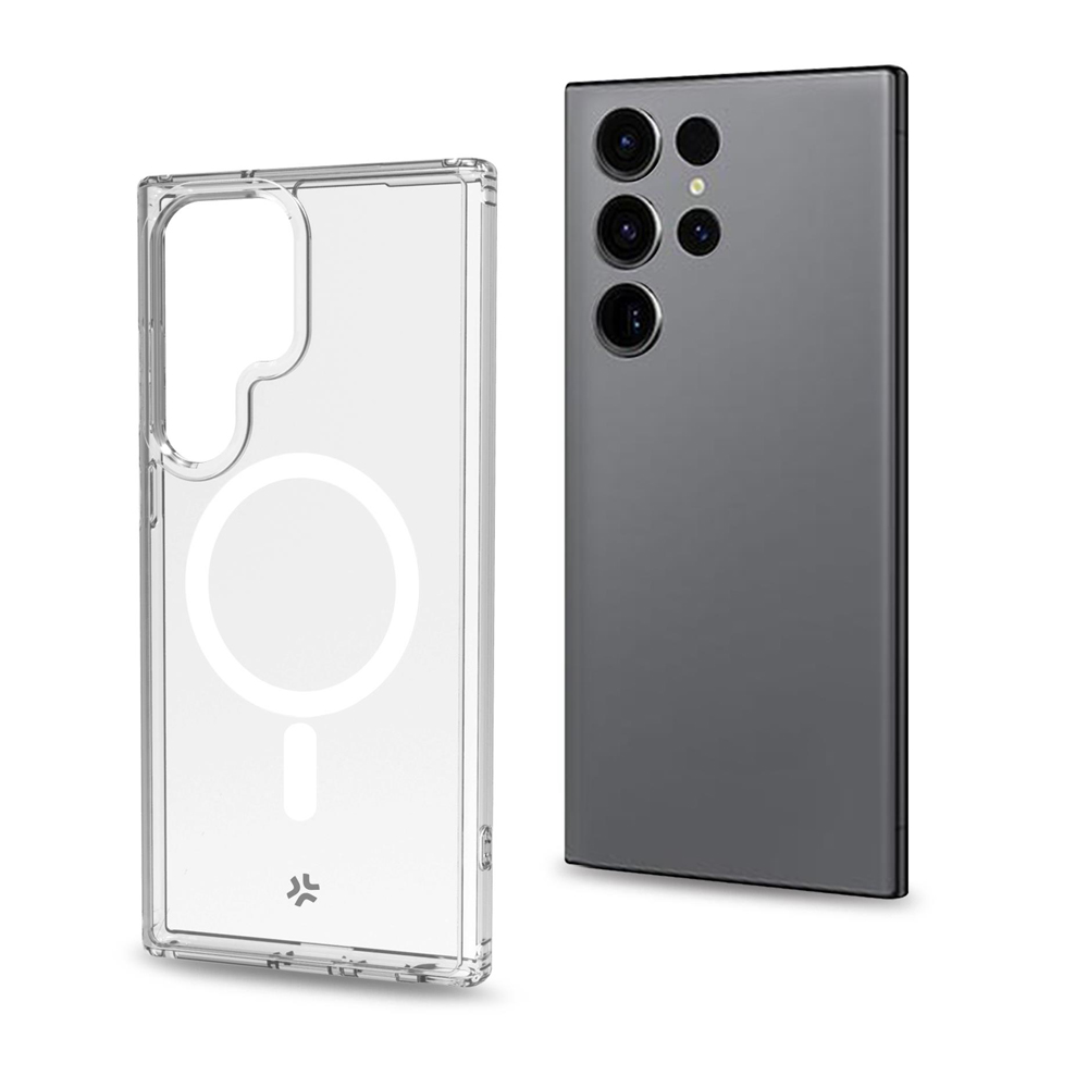CELLY MAGSAFE TPU TRANSPARENT SOFT CASE SAMSUNG S23 ULTRA 5G