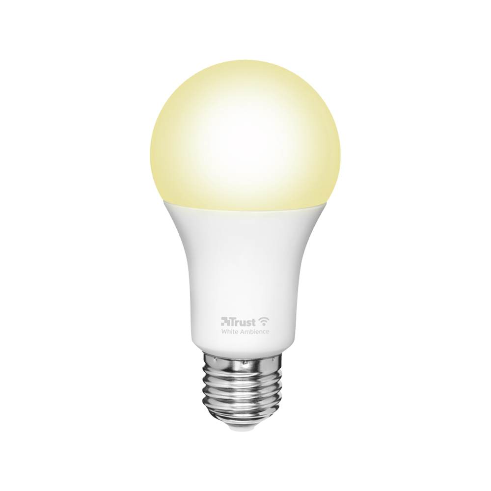 TRUST SMART WIFI LED BULB E27 WHITE AMBIENCE - WHITE
